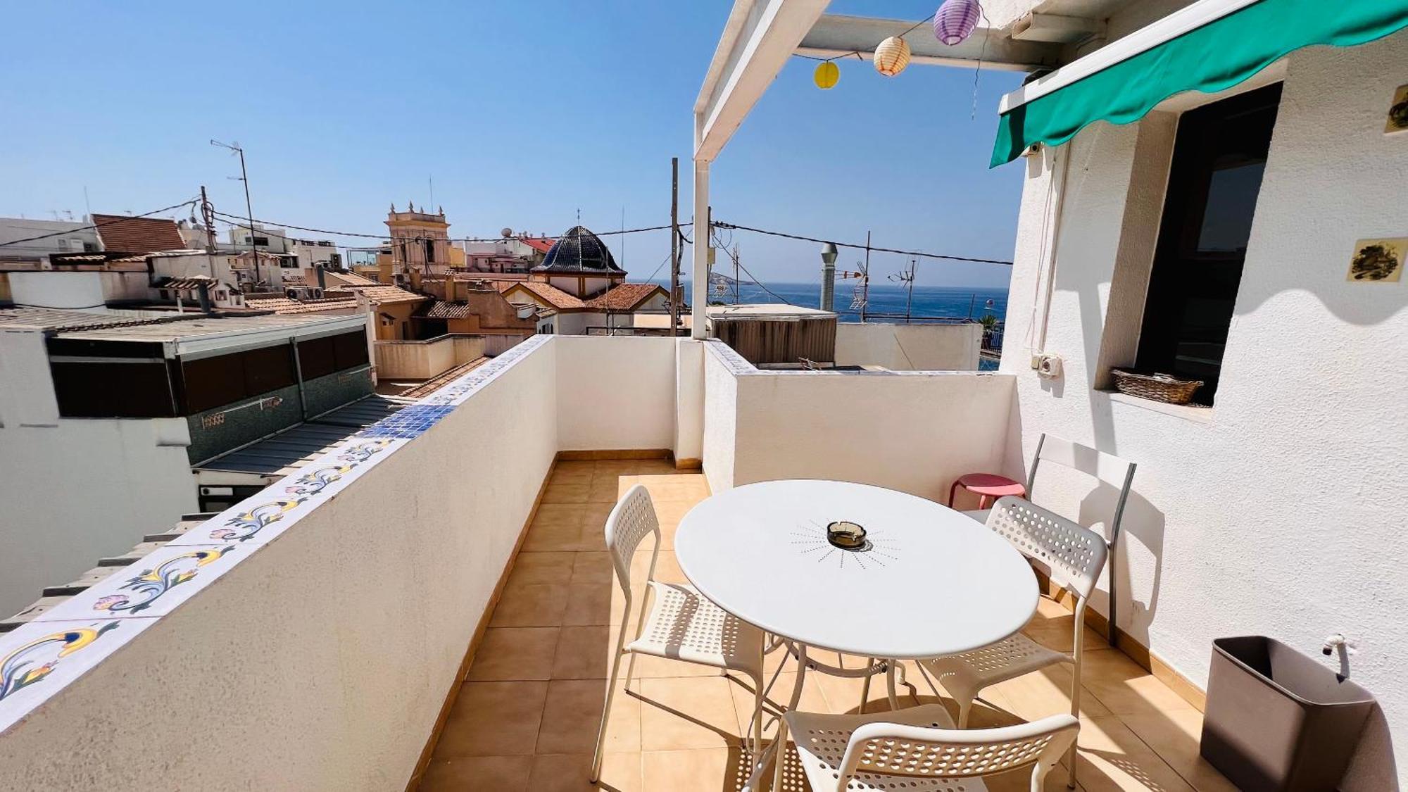 Atico Con Vistas En El Casco Antiguo De Benidorm Apartment Ngoại thất bức ảnh