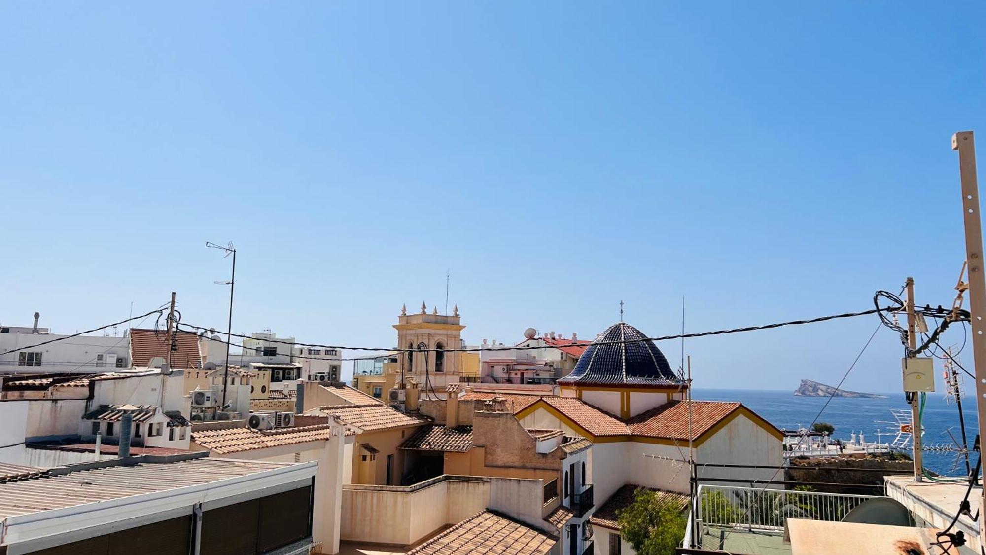 Atico Con Vistas En El Casco Antiguo De Benidorm Apartment Ngoại thất bức ảnh