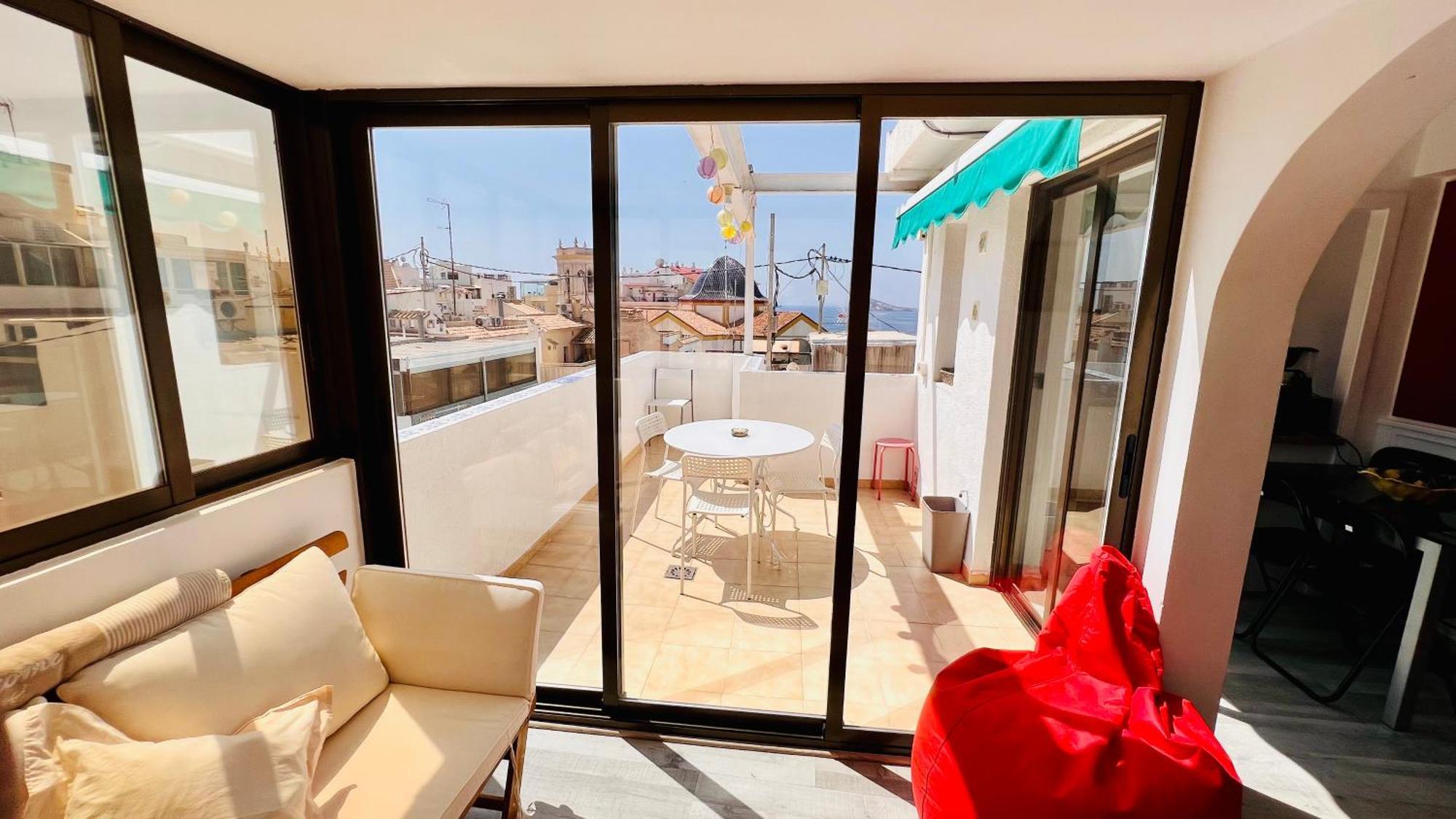 Atico Con Vistas En El Casco Antiguo De Benidorm Apartment Ngoại thất bức ảnh